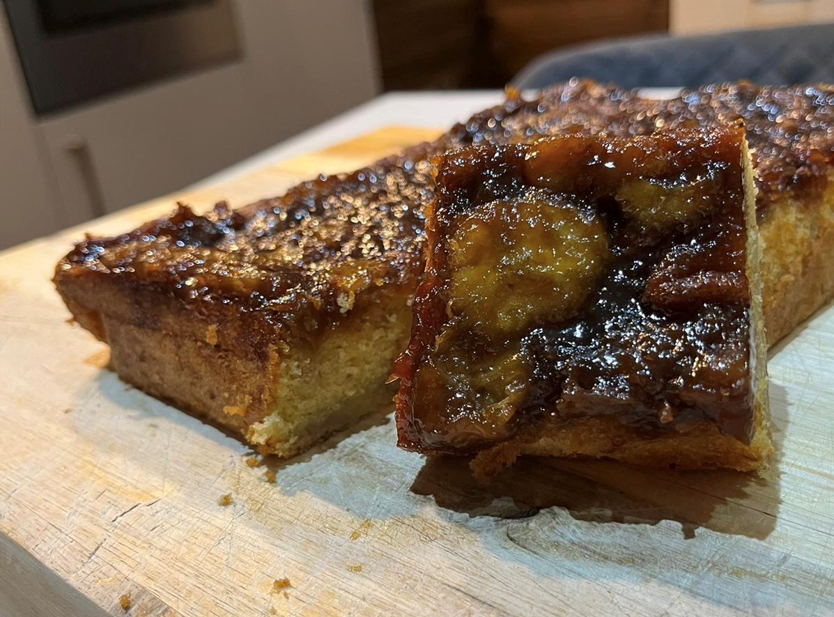 Recipe Sweet and tasty Caramelised Banana Bread Traybake aAh! Magazine