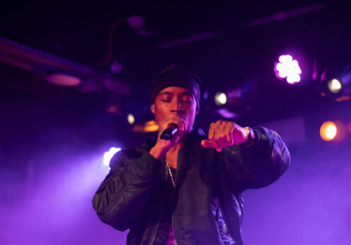 Rejjie Snow at Club Academy, Manchester - pic by Kaitlyn Brockley