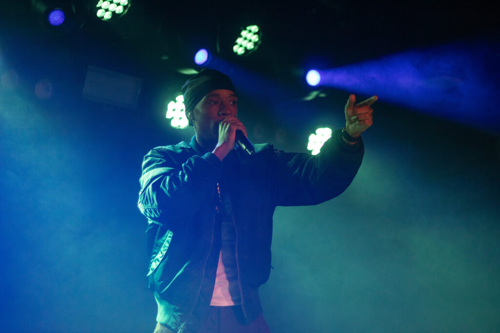 Rejjie Snow at Club Academy, Manchester - pic by Kaitlyn Brockley